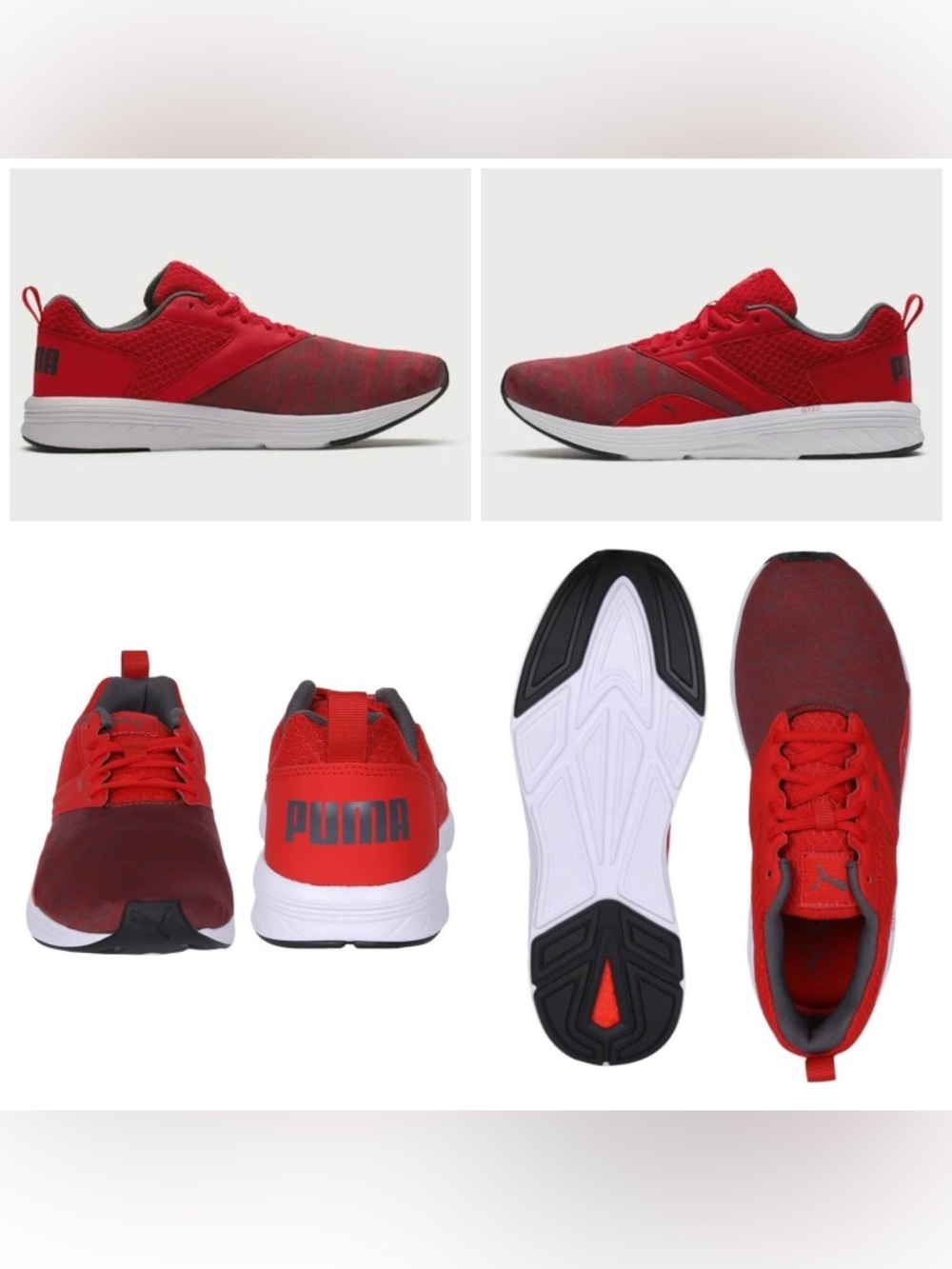 Men’s PUMA NRGY Comet Running Shoes Sz 13